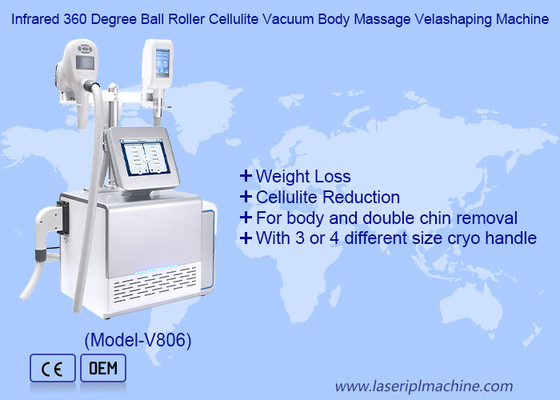 360 Cryo Fat Freezing Roller Massager Anti Cellulite Entfernung Gewichtsverlust Maschine