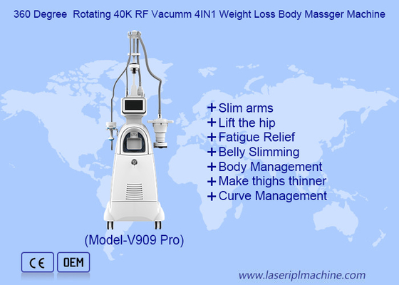 360 Grad rotierende 40K RF Vakuum 4 in 1 Gewichtsverlust Body Massager Maschine