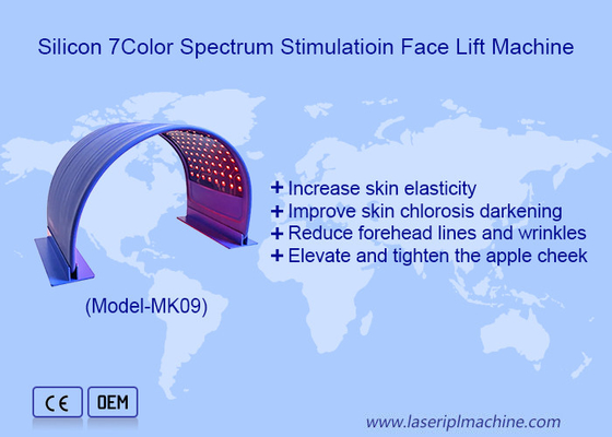 7 Farbspektrum Hautbleichung Flexible Silizium-LED-Lichtmaschine