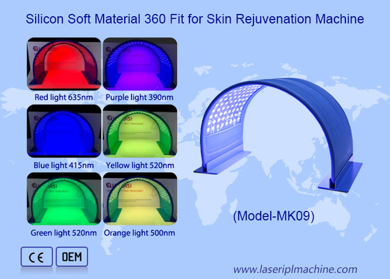 Silikon 7 Farbe PDT Faltenentfernung Gesichtspflege Hautbleichung LED-Lichtmaschine