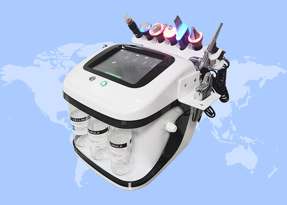 8 in 1 Tiefreinigung Gesichtslifting Multifunktionelle Rf Mikrodermabrasion Hydro Gesichtsmaschine