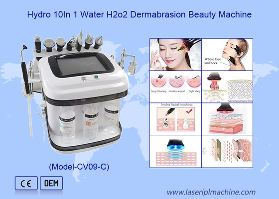 Gesichtsreinigung Schwarzköpfe Entfernen Aqua Jet Peel Sauerstoff Rf Hydro Mikrodermabrasion Maschine