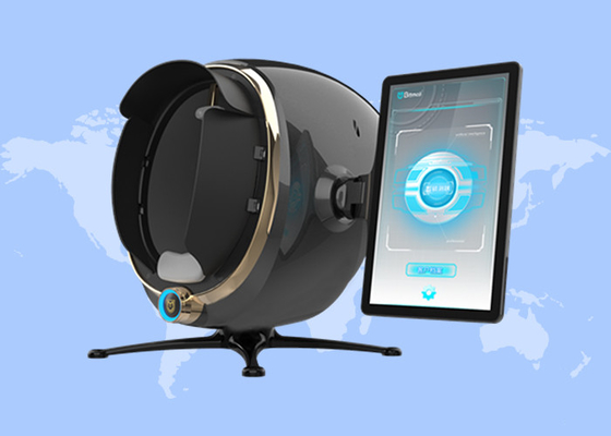 21.5-Zoll-Display Hautdiagnostik Gesichts-Tester 3D KI Hautanalyse-Maschine