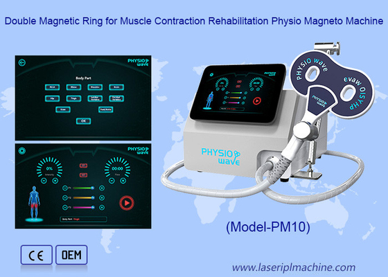 Hochfrequente elektrische Muskel-Stimulator Körpermassage Magneto Physiotherapie-Maschine