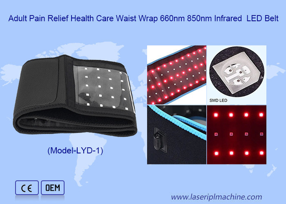 660nm 850nm Wearable Wrap Deep Infrared Light Physiotherapy LED-Gürtel zur Schmerzlinderung