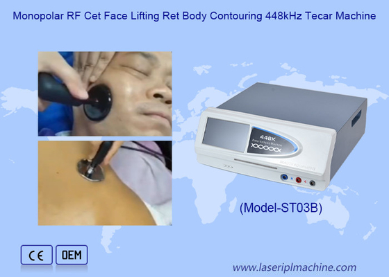 Ret Cet RF Physiotherapie 448KHZ Tecar Körper-Radiofrequenz-Maschine