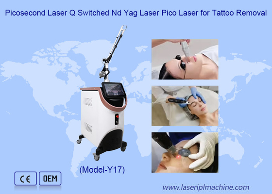 Importierte Laserarm aus Korea 1064 532 755nm Picosecond Laser zur Tattooentfernung