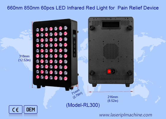 480nm 630nm 660nm 810nm 830nm 850nm 940nm Rotlicht-Therapie-Panels