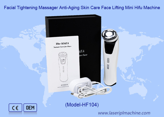 Gesichtsstärkende Massage Anti-Aging Hautpflege Gesichtslifting Mini-Hifu-Maschine