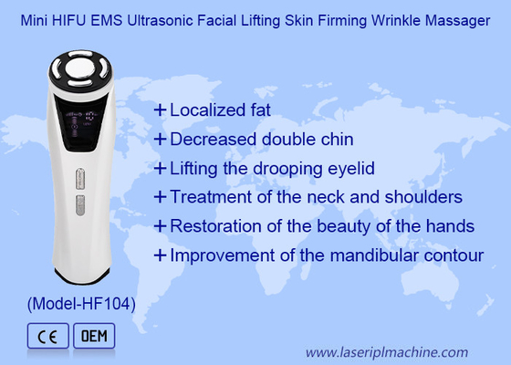 Gesichtsstärkende Massage Anti-Aging Hautpflege Gesichtslifting Mini-Hifu-Maschine