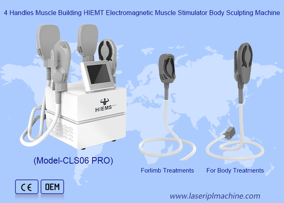 Hiemt Ems 4 Griffe 7 Tesla Muskelaufbau Hüftlift Body Slimming Maschine