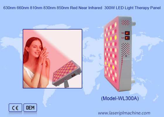 Dual 660nm 850nm 30-Grad-Rotlichttherapie-Panel für Körper- und Hautpflege zu Hause