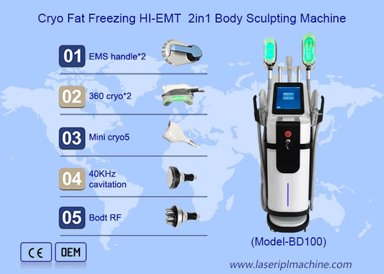 40k elektromagnetisches Cryolipolysis, das Maschinen-Muskel abnimmt, gewinnen gefrorenen Gewinn