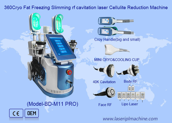 Abkühlender Cryolipolysis-Multifunktionskörper, der Maschine für Schönheits-Salon abnimmt