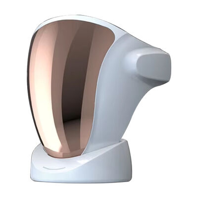 Guter Preis Hochwertiges LED-Lichttherapie-Gesichts- und Nacken-Schönheitsgerät in Roségold-Farbe Online