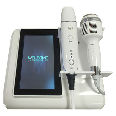 Guter Preis Anti-Aging 2-in-1 RF HIFU mit Eishammer Hautstraffungs-Hautpflegegerät Online