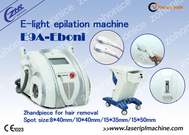 Tragbare E-Licht IPL RF mit zwei E-Lichtgriffe zur Enthaarung von Pigmenten