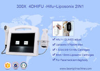 2 in 1 Maschinen-hoher Intensität des Facelift-3D HIFU fokussierte Ultraschall 110V - Spannung 220V