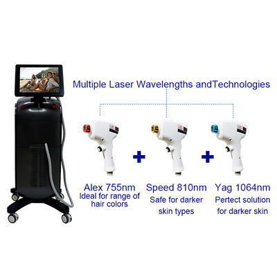 Mikrofonkanal 4D 1600w 808 Diode Laser Haare Entferner Y9 Pro