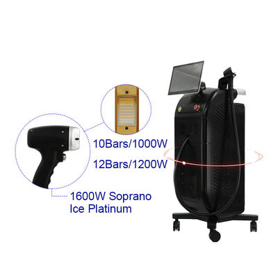 Einfacher Griff 3 Wellenlänge 808 755 1064nm 1200W Diodenlaser Haarentfernung Y9 Pro