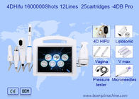 6 in 1 Ultraschall Hifu-Schönheits-Maschine der Klinik-4D