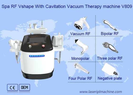 100kpa Gewichtsverlust Spa 1mhz RF Kavitation Vakuumtherapie Maschine