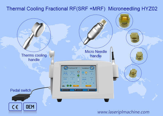 Fractional Microneedle Portable RF Machine für Gesichtslifting und Faltenentfernung
