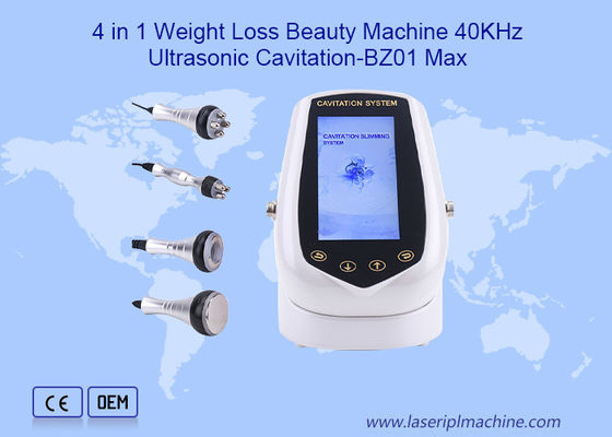 4 in 1 Gewichtsverlust 40KHz Heim Ultraschall Kavitation Schönheitsmaschine