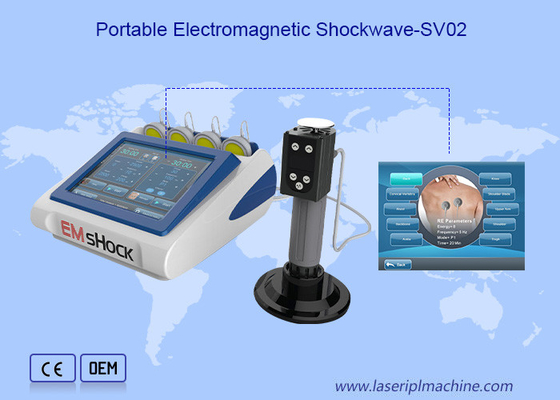 Physiotherapie-Ed-Stoßwellen-Therapie-Maschinen-tragbare Kugel-Extracorporeal Schönheit