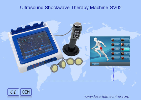 Muskel-Wachstums-Stoßwellen-Therapie-Ausrüstungs-einzelner Griff-Ultraschall