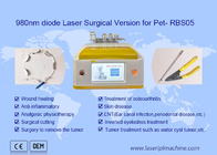 980 Nanometer tragbarer Dioden-Laser-Haar-Abbau-chirurgische Version für Haustier-Schönheit