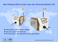 Schmerzloser Laser-Haar-Abbau-Maschinen-Klinik-Gebrauch der Dioden-808nm