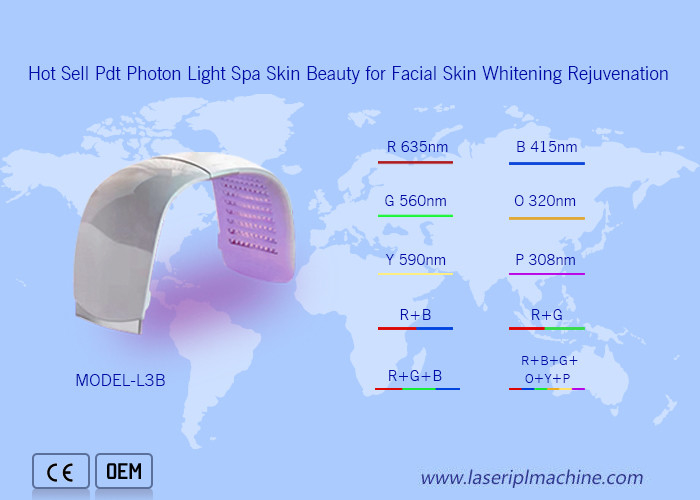 Hot Sell Pdt Photon Light Spa Haut Schönheit für Gesichtshaut Aufhellen Verjüngung