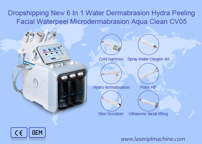 Minihydra Microdermabrasions-Sauerstoff-weiß werdene Gesichtsmaschine