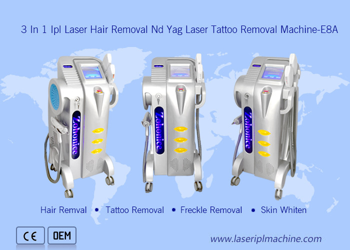 3 in 1 Haarentfernung Ipl OPT Lasergerät
