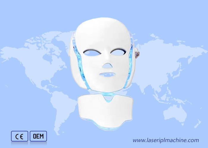 7 Farbliche LED Pdt Gesichtsfaltenentfernung Lichttherapie Maske Zuhause
