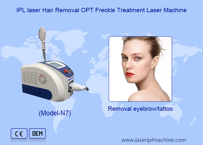 Tragbare IPL-Haarentfernungsanlage mit Aknebehandlungsfunktion im Clinc Cosmetic Studio