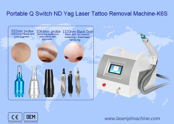 Guter Preis Q Switch Nd Yag Laser Tattoo Entfernung Ausrüstung 1320nm Pigment Flecken Entfernung Online
