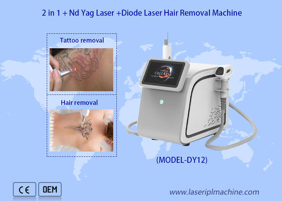 Guter Preis Multifunktionale tragbare Dioden-Laser-Haarentfernung Maschine 1064nm 532nm 755nm Online