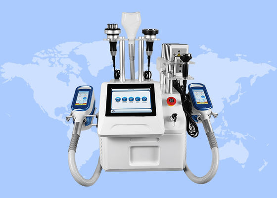 Guter Preis 6 in 1 Cryolipolysis, das Maschinen-Fett abnimmt, verringern Sie der 360 Grad-die fette Frost-Körper-Formung Online