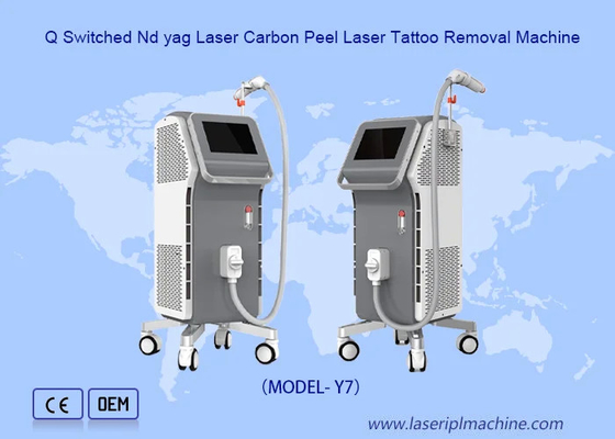 4 Wellenlänge Laser Tattoo-Entfernung Maschine Picosecond für Poren entferner Carbon Peeling