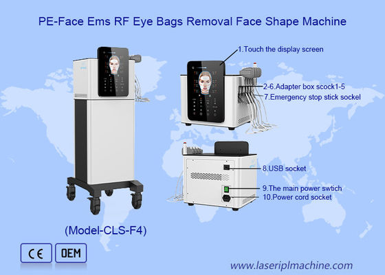 Guter Preis EMS Mikrokurmmaschine Gesichtslifting Wangen straffen Haut mit Gesichts- und Körperstraffung heben Online