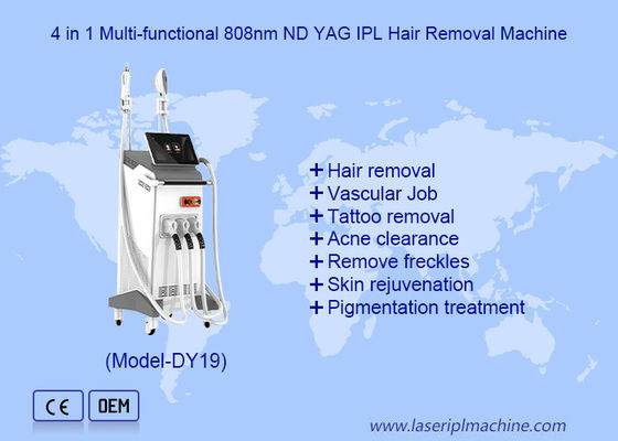 Guter Preis Q Schalter 3 in 1 Nd Yag+Diodenlaser+IPL Laser Haarentfernung Schönheitsmaschine Online