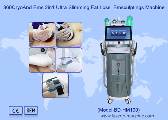 40K Kavitation Ultra Slimming Ems 2 In1 Körperbildhauerei 360 Cryo-Maschine