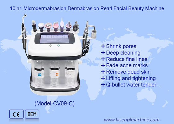 Gesichtspflege Aqua Peel RF Sauerstoffstrahl Hydro Mikrodermabrasion Maschine für die Tiefenreinigung