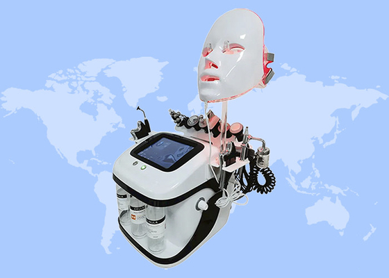 11 in 1 Gesichtsreinigung Hautlifting Rf Hydro Mikrodermabrasion Maschine zum Peeling Tiefreiniger