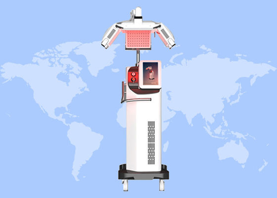 Guter Preis der Dioden-660nm 1-jährige Garantie Haar-Wachstums-Maschinen-Laser-Therapie-der Maschinen-HR208 Online