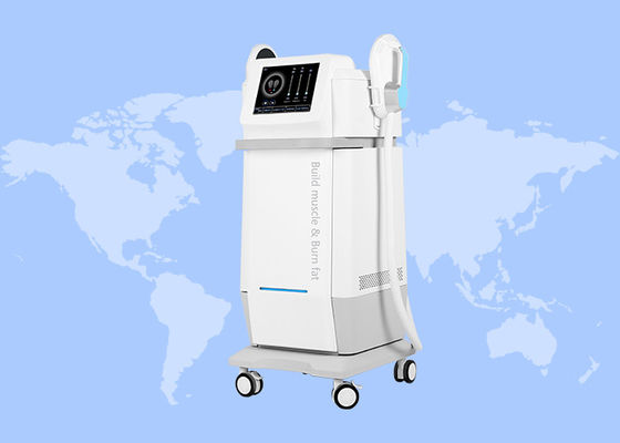 Guter Preis 2Handles RF EMS Körper Abnehmen tiefe Muskeln stimulieren HI EMT Maschine Online