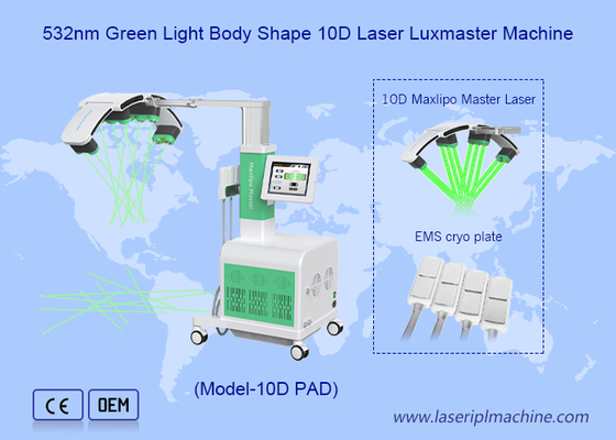 EMS Kühlplatte Laser Gewichtsverlust Maschine Maxlipo Master 10d