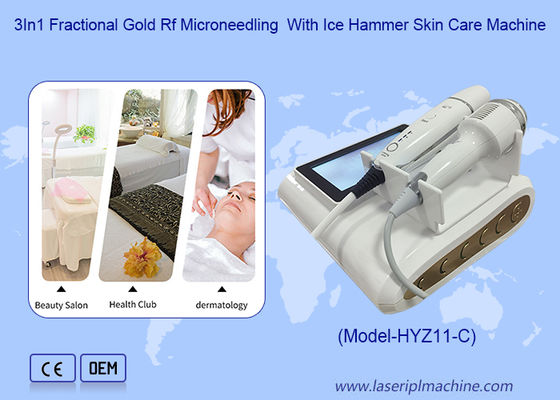 Anti-Aging 2-in-1 RF HIFU mit Eishammer Hautstraffungs-Hautpflegegerät